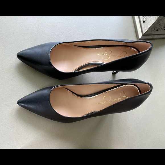 Black Jessica Simpson Sz 10 heels - Picture 1 of 3
